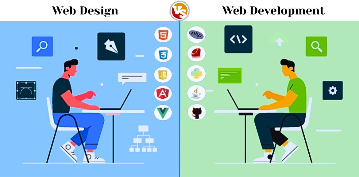 web design vs web development
